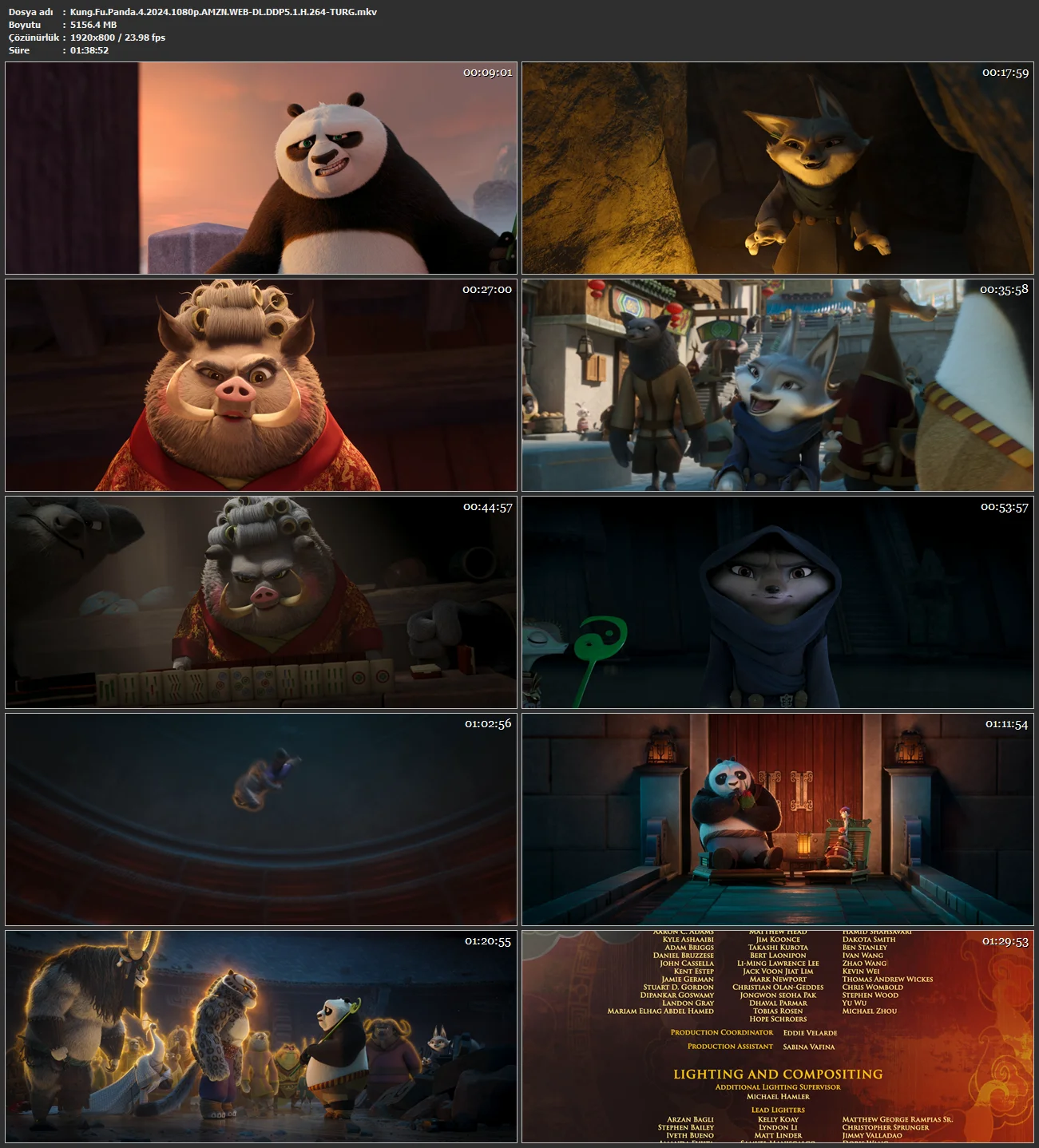 kungfu panda turkce dublaj izle